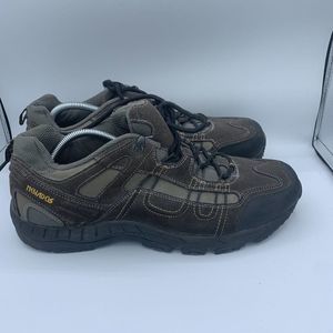 Nevados Mens Brown Black Round Toe Low Top Lace Up Hiking Shoes Size 13